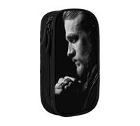 IZIWDORW Charlie Hunnam Trousse de rangement robuste résistante à l'eau pour l'école, le bureau, les randonnées