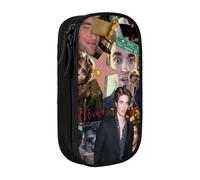 IZIWDORW Edward Cullen Trousse à crayons pour matériel de photographie Tissu Oxford de protection pour objectifs, cartes SD et stylos