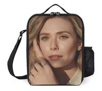 IZIWDORW Elizabeth Olsen Boîte à déjeuner isotherme toutes saisons, technologie chaude pour l'hiver et l'été avec couche résistante à l'humidité