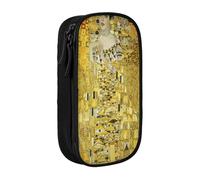 IZIWDORW Gustav Klimts The Kiss Trousse à crayons pour outils de cuisson Doublure résistante à la chaleur pour mesurer les cuillères à mesurer, stylos, cartes de recettes