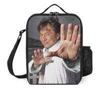 IZIWDORW Jackie Chan Boîte à lunch à énergie solaire, port de charge USB pour appareils mobiles pendant les activités de plein air