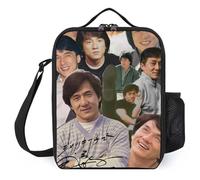 IZIWDORW Jackie Chan Boîtes à déjeuner avec fonction de chauffage USB, 3 réglages de température, boîte à déjeuner électrique