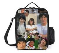 IZIWDORW Jackie Chan Boîtes à déjeuner avec intérieur en acier inoxydable, rétention de température supérieure avec surface facile à nettoyer