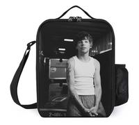 IZIWDORW Louis Tomlinson Boîte à déjeuner isotherme de grande capacité, matériau de qualité alimentaire sans BPA avec poignées confortables (26,5 x 20 x 11,5 cm)