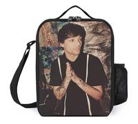 IZIWDORW Louis Tomlinson Boîte à lunch Allergy-Safe Edition, compartiments séparés pour éviter la contamination croisée