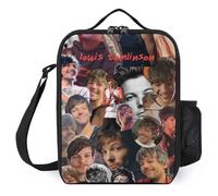 IZIWDORW Louis Tomlinson Boîte à lunch édition cadeau, emballage élégant avec monogramme personnalisable