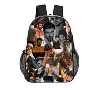 IZIWDORW Michele Morrone Sac à dos résistant à la moisissure Sac de natation transparent PVC étanche Sac d'école