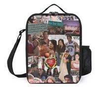 IZIWDORW Nathan Scott Boîte à déjeuner avec monogramme personnalisable