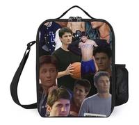 IZIWDORW Nathan Scott Boîte à déjeuner multifonction 3 en 1, avec pochette à ustensiles et poche de glace, parfaites pour les voyages d'affaires