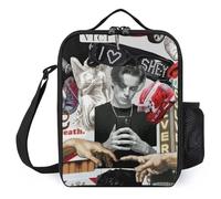 IZIWDORW Nathan Scott Boîtes à déjeuner en cuir végétalien, aspect sophistiqué avec performance thermique pratique