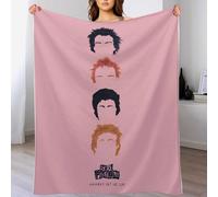 IZIWDORW Sid Vicious Couverture moelleuse lavable pour lit de camping et adolescent - Confortable pour la peau - Séchage rapide