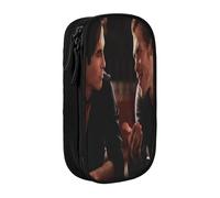 IZIWDORW Team Damon Salvatore Trousse à crayons pour matériel de photographie - Tissu Oxford de protection pour objectifs, cartes SD, stylos