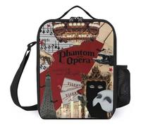 IZIWDORW The Phantom of The Opera Boîte à déjeuner professionnelle avec poche pour documents, convient pour les réunions d'affaires