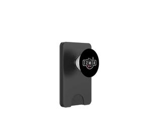 Izmir Turquie City Travel Iconic Skyline Design PopSockets PopWallet pour MagSafe