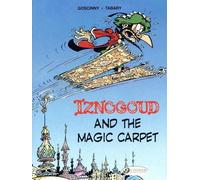 Iznogoud - tome 6 And the magic carpet - René Goscinny - Cinebook - broché - Bande dessinée