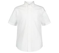 Izod Chemise Oxford boutonnée à Manches Courtes pour Homme, Blanc, S