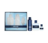 Izod - Coffret parfum homme Classic : Eau de toilette 100 ml + Eau de toilette 15 ml + Déodorant spray 200 ml
