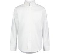 Izod Uniform Young Men's Long Sleeve Oxford Shirt, White, Large
