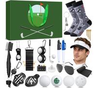 iZoeL Calendrier de l'Avent Golf, Calendrier de l'Avent, Cadeau Noel | Calendrier de l'Avent 2026, Balle de Golf, Accessoire Golf, Cadeaux Noel pour Fils Neveu Fille Frères Père Oncle ou Passionné