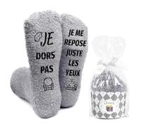 iZoeL Chaussettes Femme Cadeau Saint Valentin, Chocolate Gâteau Chaussette Si Tu Vois Ça, Apporte Moi Cadeau Maman Soeur Meilleure Amie