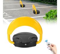 Izrielar 2x Barrière de parking pliante, barrière de parking avec télécommande, portée de la télécommande 20 m, barrière de parking sur poteau, 180°IP67 anti-collision, barrière de parking