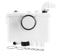 Izrielar Broyeur Sanitaire 700W Pompe de relevage pour WC, Lavabo, Douche Pompe Eaux Usées,190L/min, avec 4 entrées pour Toilettes Pompes de Relevag
