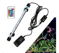 Izrielar éclairage LED, 4.2W Light RGB, IP67 étanche, Universal Fit Lamp, pour réservoir à poissons, aquarium de plantes, EU Plug