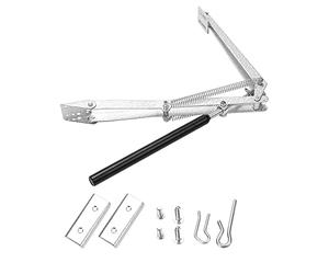 Izrielar Ouvre-fenêtre automatique pour serre, aérateur de toit, abris de jardin, température contrôlée par la température, capacité de levage 14 kg, lève-vitre, hauteur de levage 45 cm
