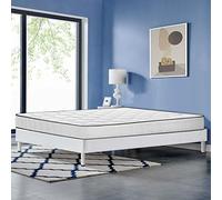 IZTOSS Ensemble (Matelas 140x190x16cm, Matelas + Sommier Tapissiers)