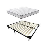 IZTOSS Luxe Matelas 140x190 Epaisseur 16CM .Mousse A Mémoire - Matelas 140x190CM avec sommier pour Lit