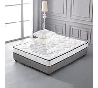 IZTOSS Luxe Pack Matelas Mémoire de Forme 140x190 + 1 Couette 240x220 + 2 Oreillers 60x60