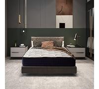 IZTOSS Matelas Mémoire de Forme 11 Zones Différenciées, 90x190x22cm, Blanc