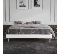 IZTOSS Sommier Tapissier 140x190cm Sommier à Lattes pour Adulte en Bois -lit 140 x 190 avec sommier (Sommier tapissier 140x190-5pieds)