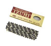 Izumi Chain Track Jet Chain Multicolore 116 Links Black / Gold