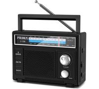 J-136 Poste Radio Portable, Am Fm Radio, Excellent Reception, Transistor Radios À Piles Sèches Et À Alimentation Secteur, Mini Radio Avec Pr Aux Et Pr Pour Casque D'Écoute[L08]