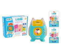 J.A.D.E - Liseuse Liboo - Français - Anglais - 240 Mots - 141509 - Jeu Educatif - Multicolore - Plastique - Piles Incluses - Vocabulaire - Apprentissage - Design Français - À Partir de 3 Ans