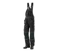 J.A.K. 150312120 Série 1503 Salopette, 60% Coton/40% Polyester, Noir, Taille 66 R