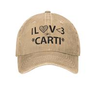 J’Adore CARTI3 Casquette de Baseball décontractée Playboi Carti Outdoor Gym Trucker Chapeau Écran Solaire d’été Unisexe-Teens Casquettes de Baseball de Mode