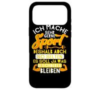 J’Adore Le Sport - C’est pour ça Que j’en Fais rarement Coque pour iPhone 17 Pro Max