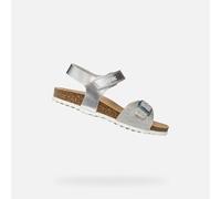 Geox Sandales J Adriel Girl C Argent 31 EU