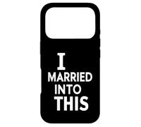 J’AI épousé Cette Folie Humour Sarcastique Familial Coque pour iPhone 17 Pro