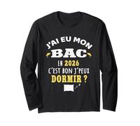 J’AI EU Mon Bac 2026 - Bachelier et Bachelière Baccalauréat Manche Longue