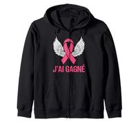 J’ai gagné victoire contre le cancer du sein femme Sweat à Capuche