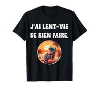 J’AI Lent-Vie de Rien Faire Paresseux Drôle T-Shirt