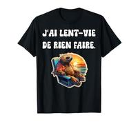J’AI Lent-Vie de Rien Faire Paresseux Drôle T-Shirt
