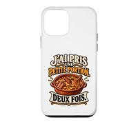 J’AI Pris Une Petite Portion Deux Fois Humour Cassoulet Coque pour iPhone 12 Mini