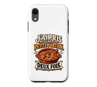 J’AI Pris Une Petite Portion Deux Fois Humour Cassoulet Coque pour iPhone XR