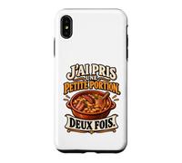 J’AI Pris Une Petite Portion Deux Fois Humour Cassoulet Coque pour iPhone XS Max