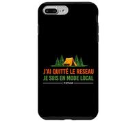 J’AI quitté Les réseaux Je suis en Mode Local - Nature Coque pour iPhone 7 Plus/8 Plus