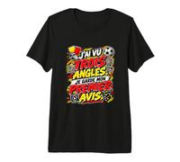 J’AI Vu Trois Angles Je Garde Mon Premier Avis Football T-Shirt Haut de Gamme